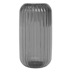 Astro Tacoma Reed Ribbed Glass Shade in Smoke