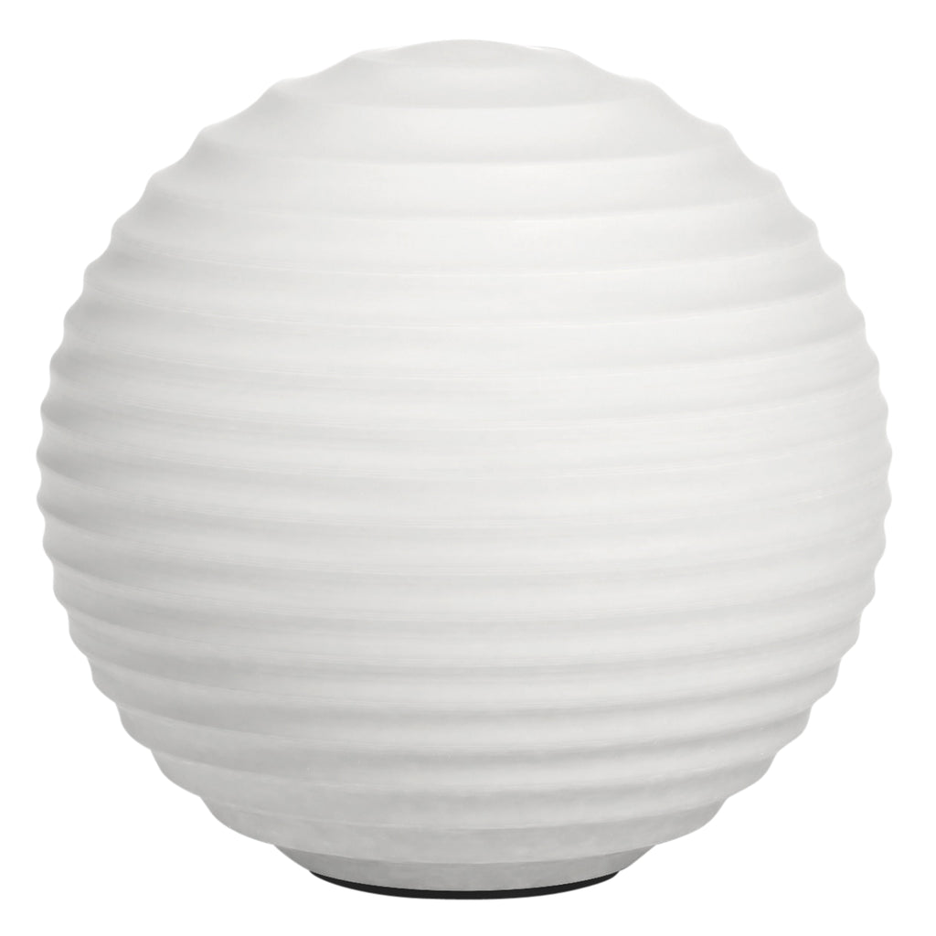 Astro Tacoma Ribbed Glass Shade in White Opal Glass