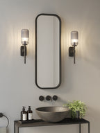 Astro Tacoma Single Bathroom Wall Light in Matt Black SHADE NOT INCLUDED