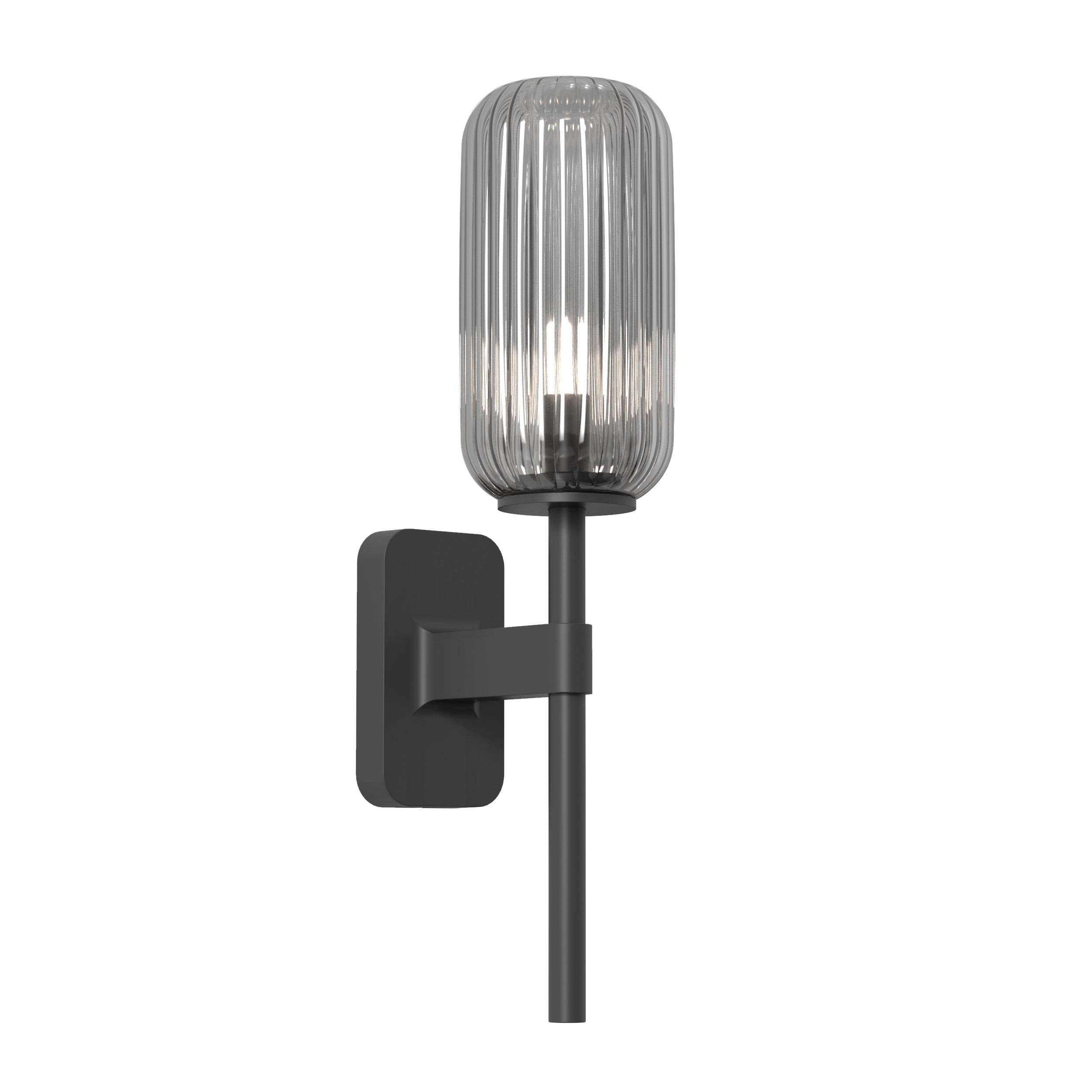 Astro Tacoma Single Bathroom Wall Light in Matt Black SHADE NOT INCLUDED