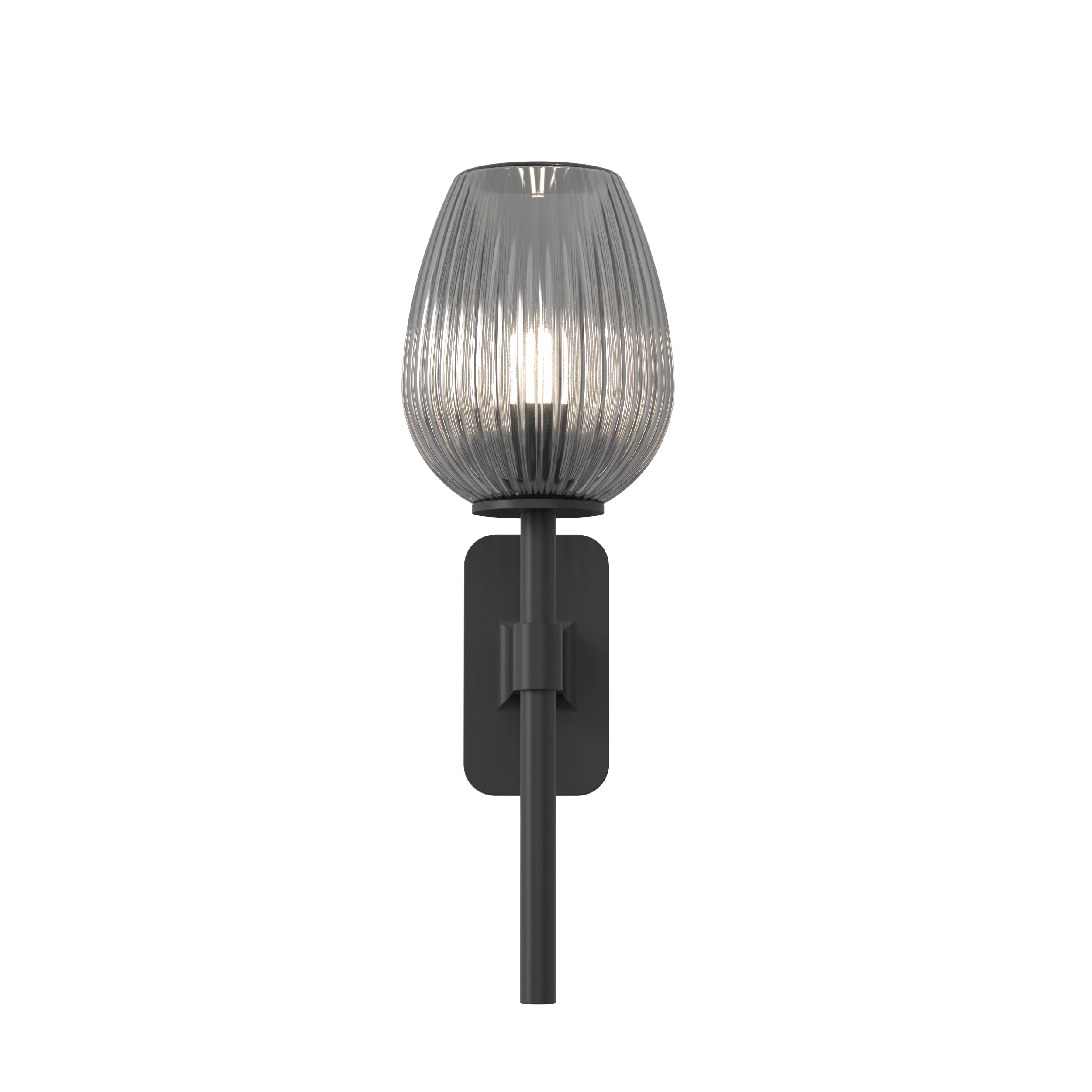 Astro Tacoma Single Bathroom Wall Light in Matt Black SHADE NOT INCLUDED
