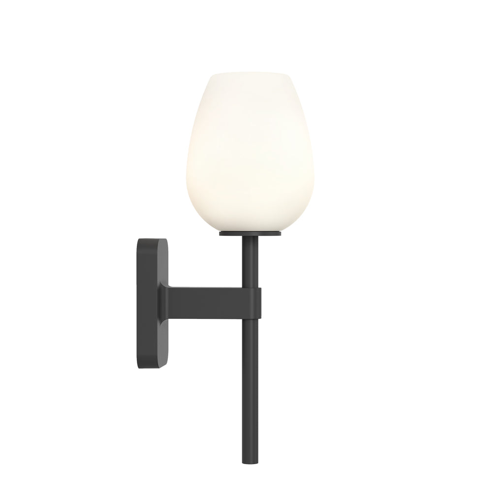 Astro Tacoma Single Bathroom Wall Light in Matt Black SHADE NOT INCLUDED