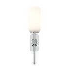 Astro Tacoma Single Bathroom Wall Light in Polished Chrome without Shade