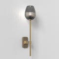 Astro Tacoma Single Grande Bathroom Wall Light in Antique Brass SHADE NOT INCLUDED