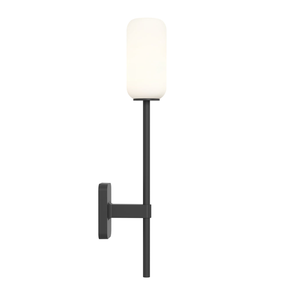 Astro Tacoma Single Grande Bathroom Wall Light in Matt Black SHADE NOT INCLUDED