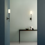 Astro Tacoma Single Grande Bathroom Wall Light in Matt Black SHADE NOT INCLUDED