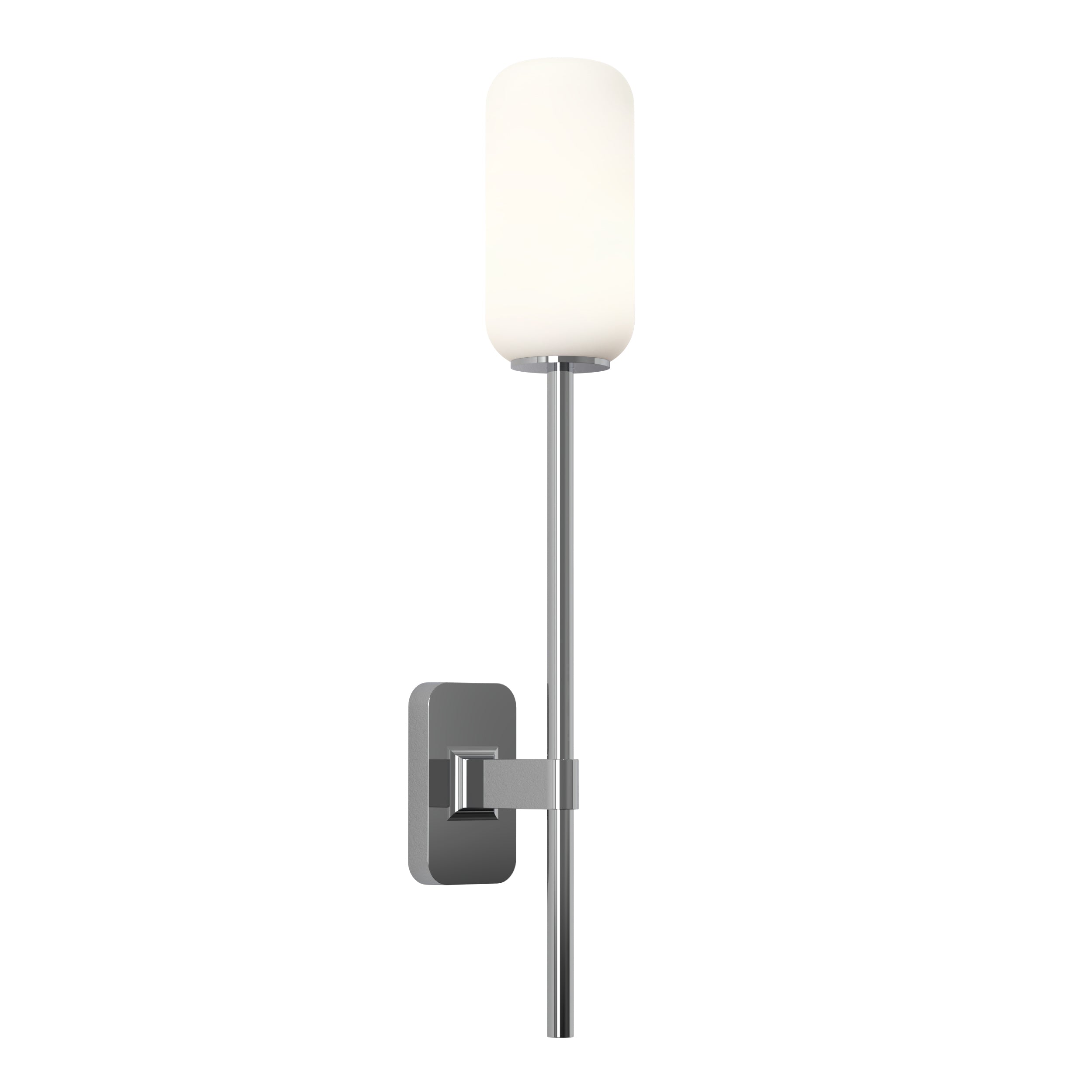 Astro Tacoma Single Grande Bathroom Wall Light in Polished Chrome SHADE NOT INCLUDED