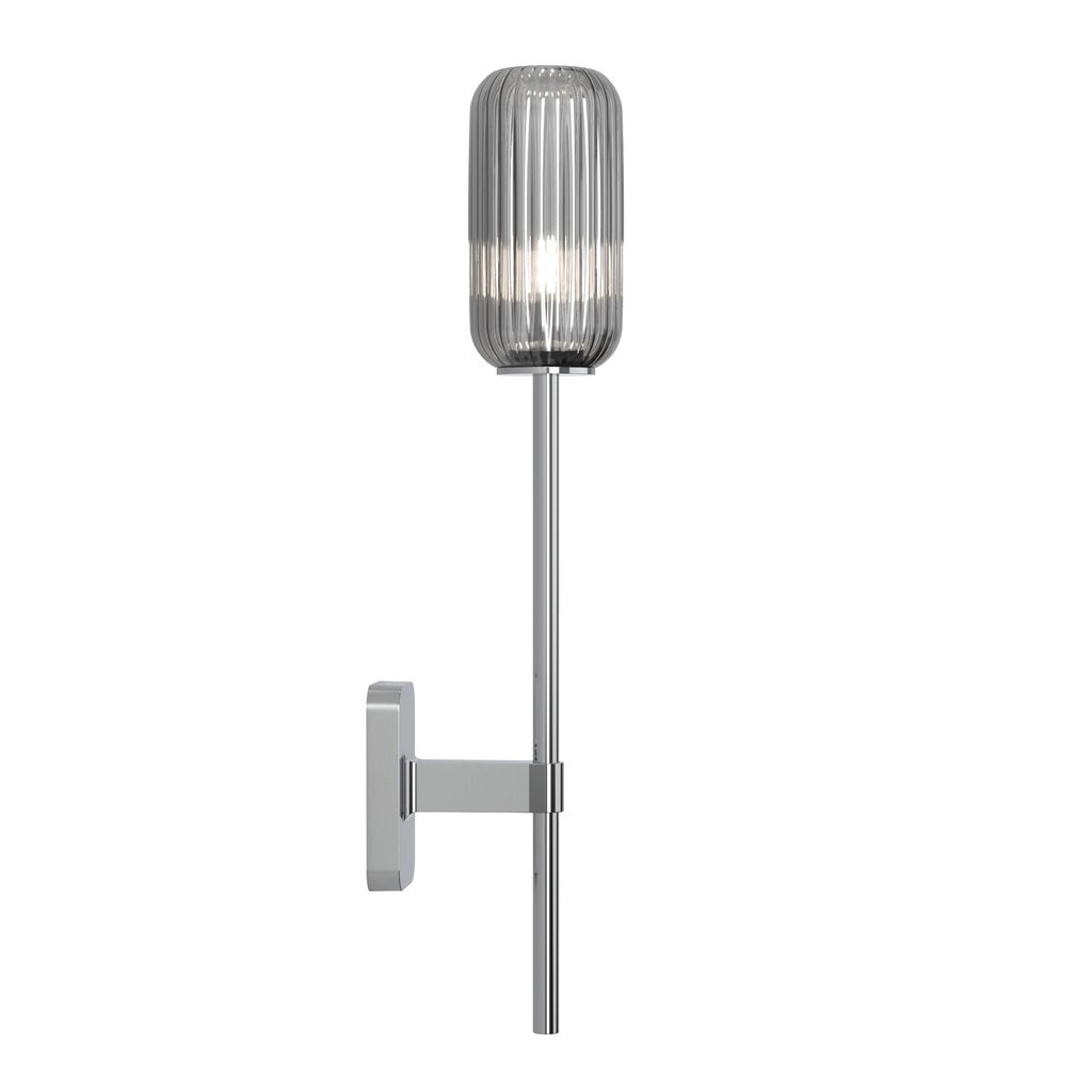 Astro Tacoma Single Grande Bathroom Wall Light in Polished Chrome SHADE NOT INCLUDED