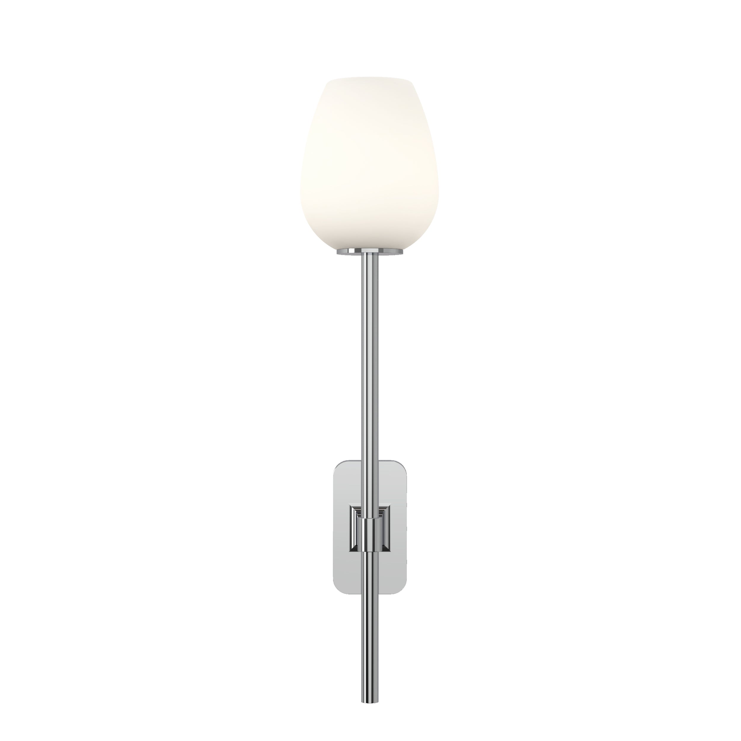 Astro Tacoma Single Grande Bathroom Wall Light in Polished Chrome SHADE NOT INCLUDED