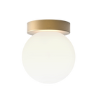Astro Tacoma Surface Bathroom Wall/Ceiling Light in Antique Brass REQUIRES SHADES
