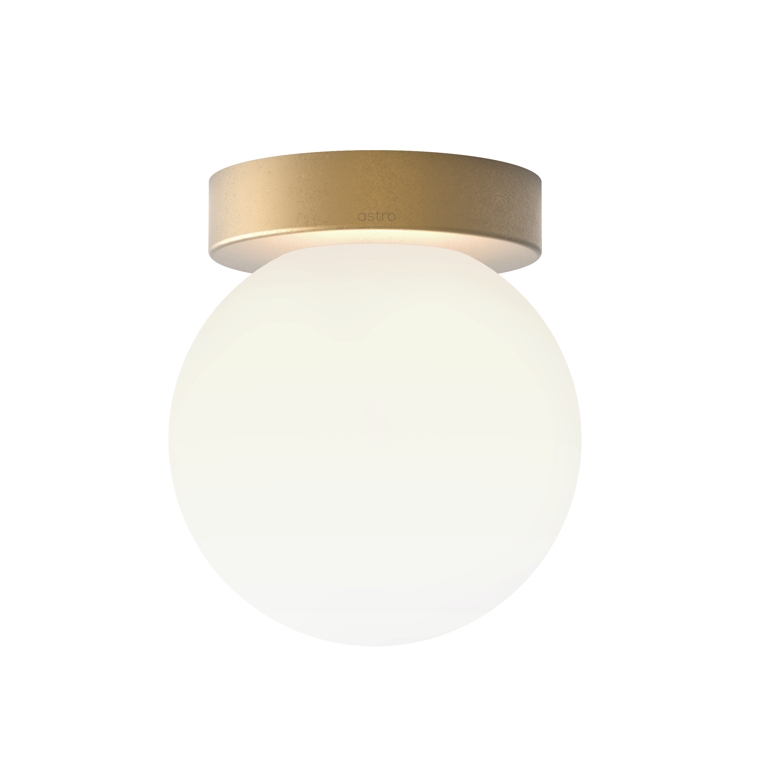 Astro Tacoma Surface Bathroom Wall/Ceiling Light in Antique Brass REQUIRES SHADES