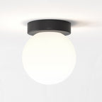 Astro Tacoma Surface Bathroom Wall/Ceiling Light in Matt Black REQUIRES SHADE