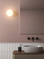 Astro Tacoma Surface Bathroom Wall/Ceiling Light in Matt Black REQUIRES SHADE