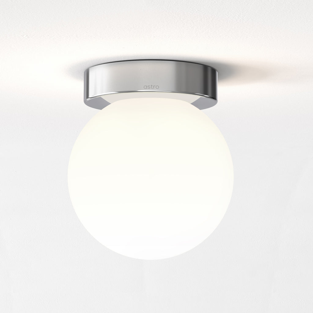 Astro Tacoma Surface Bathroom Wall/Ceiling Light in Polished Chrome REQUIRES SHADE