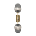Astro Tacoma Twin Bathroom Wall Light in Antique Brass SHADES NOT INCLUDED