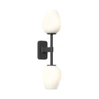 Astro Tacoma Twin Bathroom Wall Light in Matt Black SHADES NOT INCLUDED