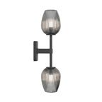 Astro Tacoma Twin Bathroom Wall Light in Matt Black SHADES NOT INCLUDED