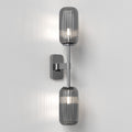Astro Tacoma Twin Bathroom Wall Light in Polished Chrome without Shades