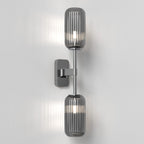 Astro Tacoma Twin Bathroom Wall Light in Polished Chrome without Shades