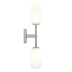 Astro Tacoma Twin Bathroom Wall Light in Polished Chrome without Shades
