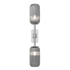 Astro Tacoma Twin Bathroom Wall Light in Polished Chrome without Shades