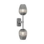 Astro Tacoma Twin Bathroom Wall Light in Polished Chrome without Shades