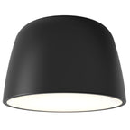Astro Taiko 300 Flush Ceiling Light in Matt Black