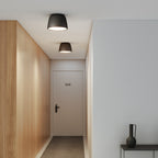 Astro Taiko 300 Flush Ceiling Light in Matt Black