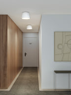Astro Taiko 300 Flush Ceiling Light in Matt White