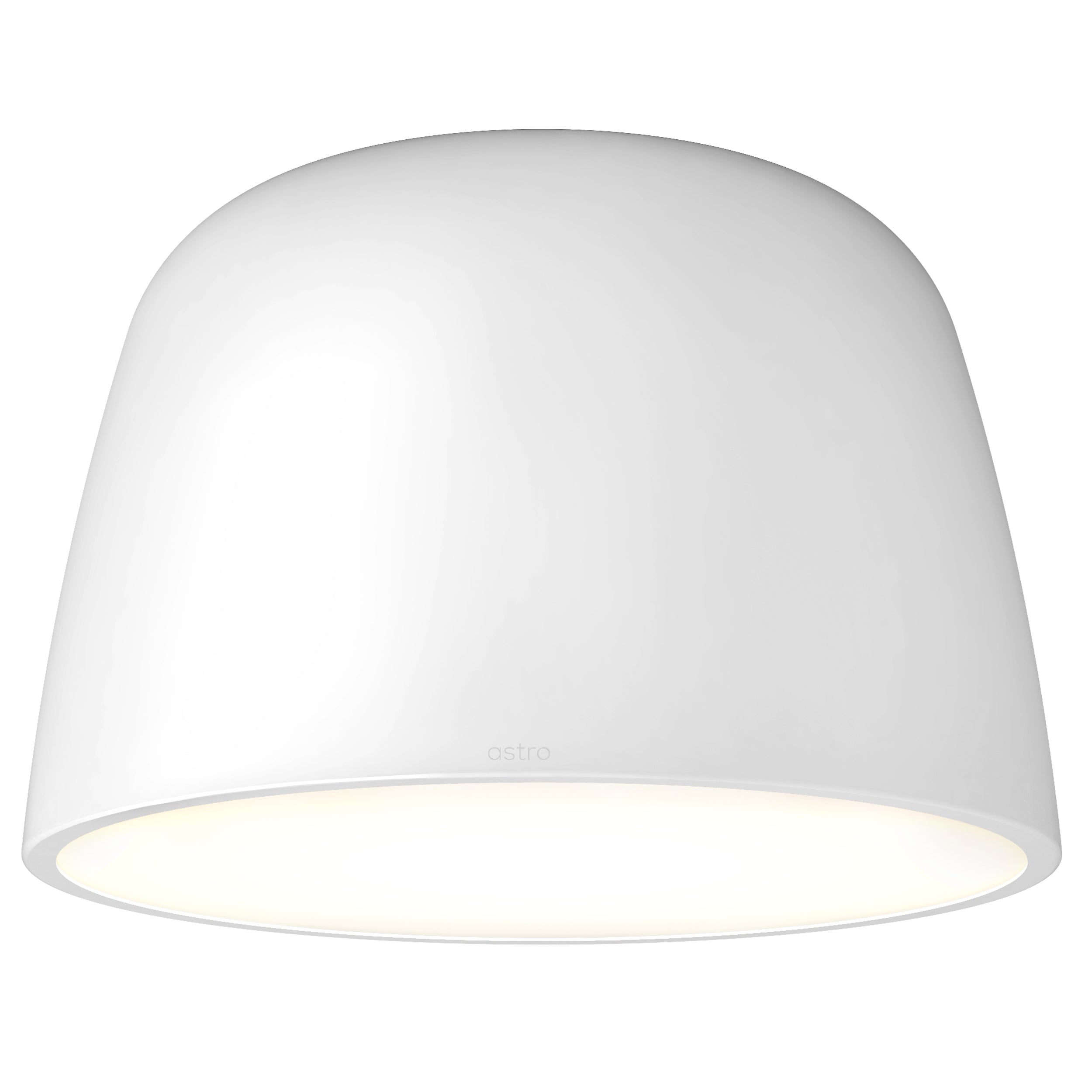 Astro Taiko 300 Flush Ceiling Light in Matt White