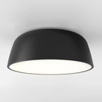 Astro Taiko 400 Flush Ceiling Light in Matt Black