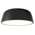 Astro Taiko 400 Flush Ceiling Light in Matt Black