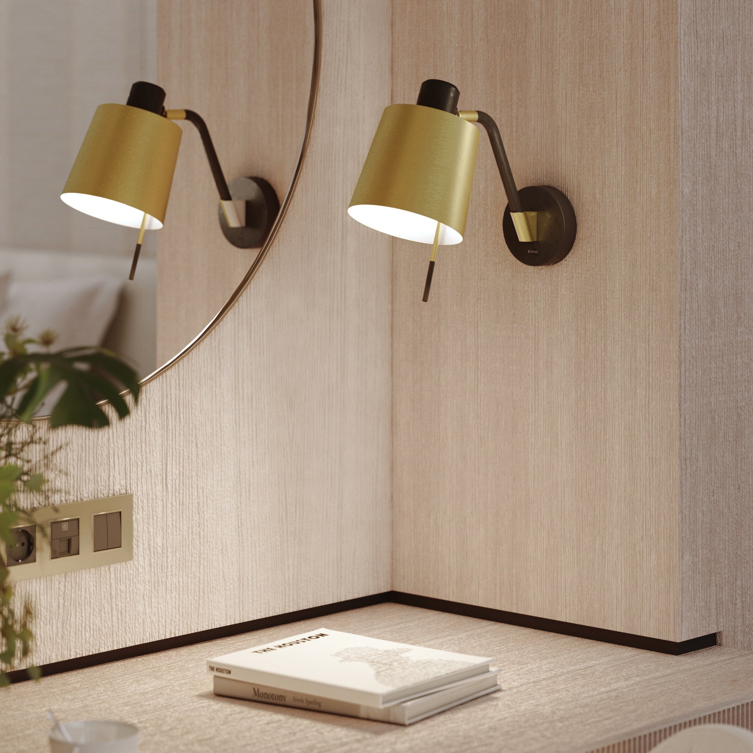 Astro Tapered Drum 155 Shade in Matt Gold