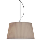 Astro Tapered Round 400 Pleated Shade in Putty