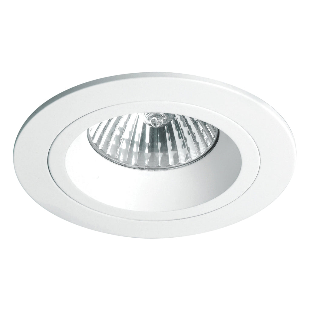Astro Taro Round Fire-Rated Downlight in Matt White 1240024