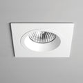Astro Taro Square Fire-Rated Downlight in Matt White 1240026