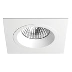 Astro Taro Square Fire-Rated Downlight in Matt White 1240026