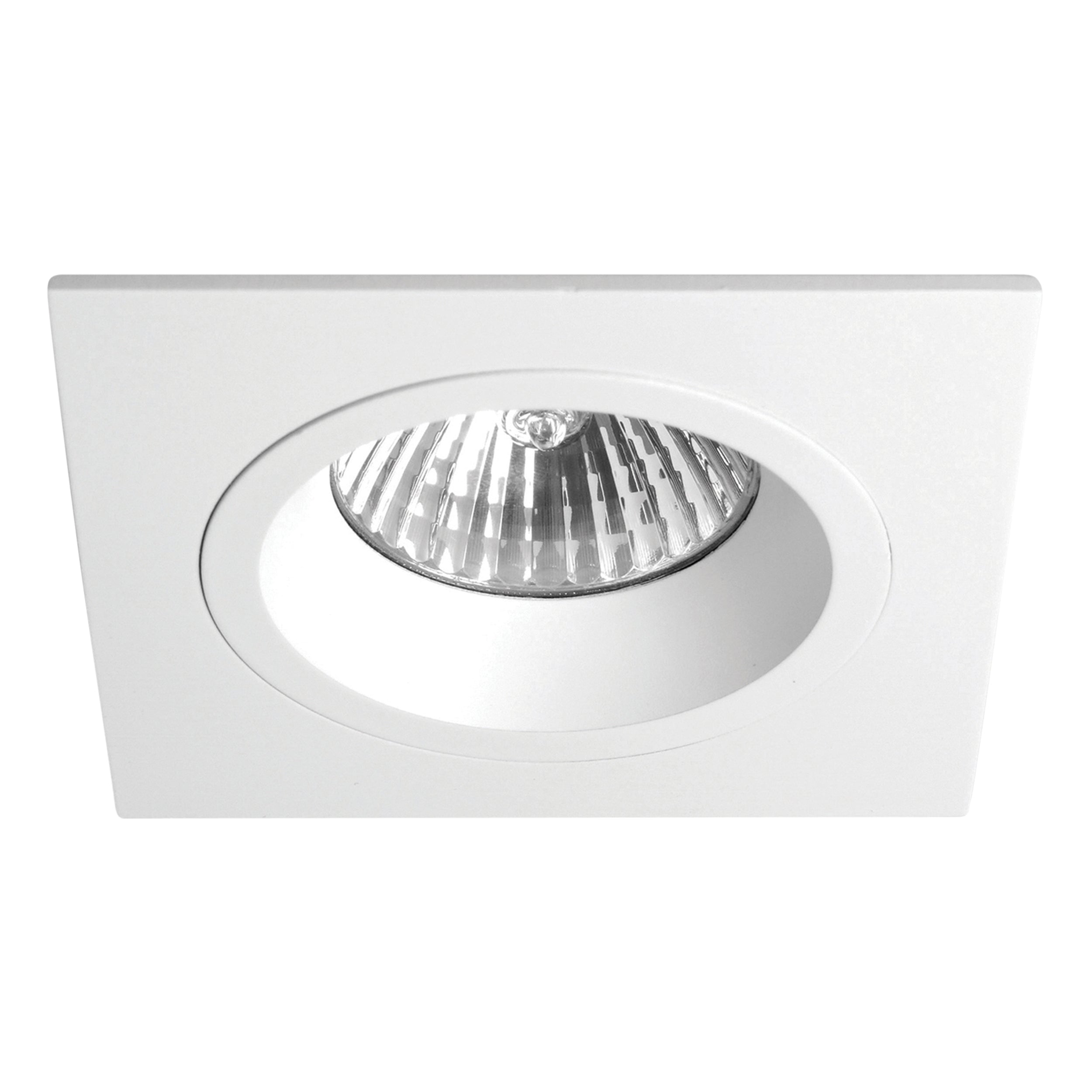 Astro Taro Square Fire-Rated Downlight in Matt White 1240026