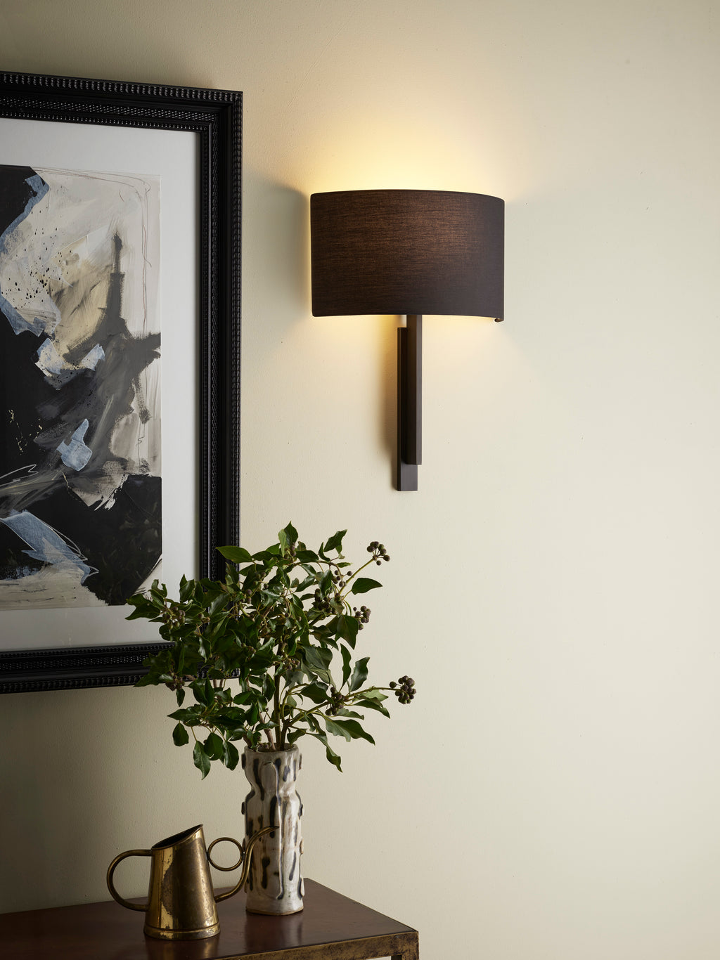 Astro Tate Wall Light in Bronze without Shade