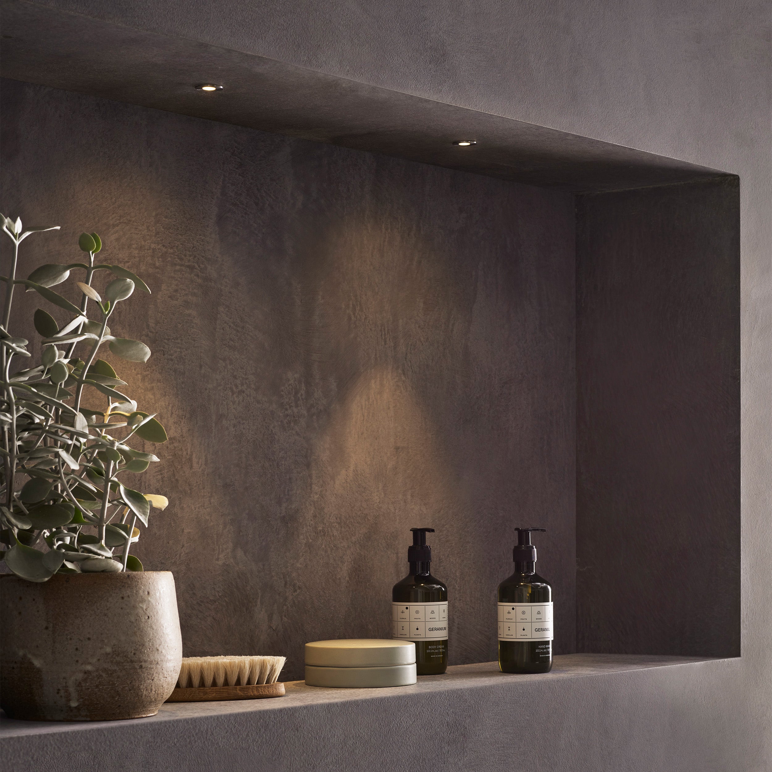 Astro Terra Round 28 Outdoor Ground Light in Brushed Stainless Steel IP65 - DRIVER REQUIRED