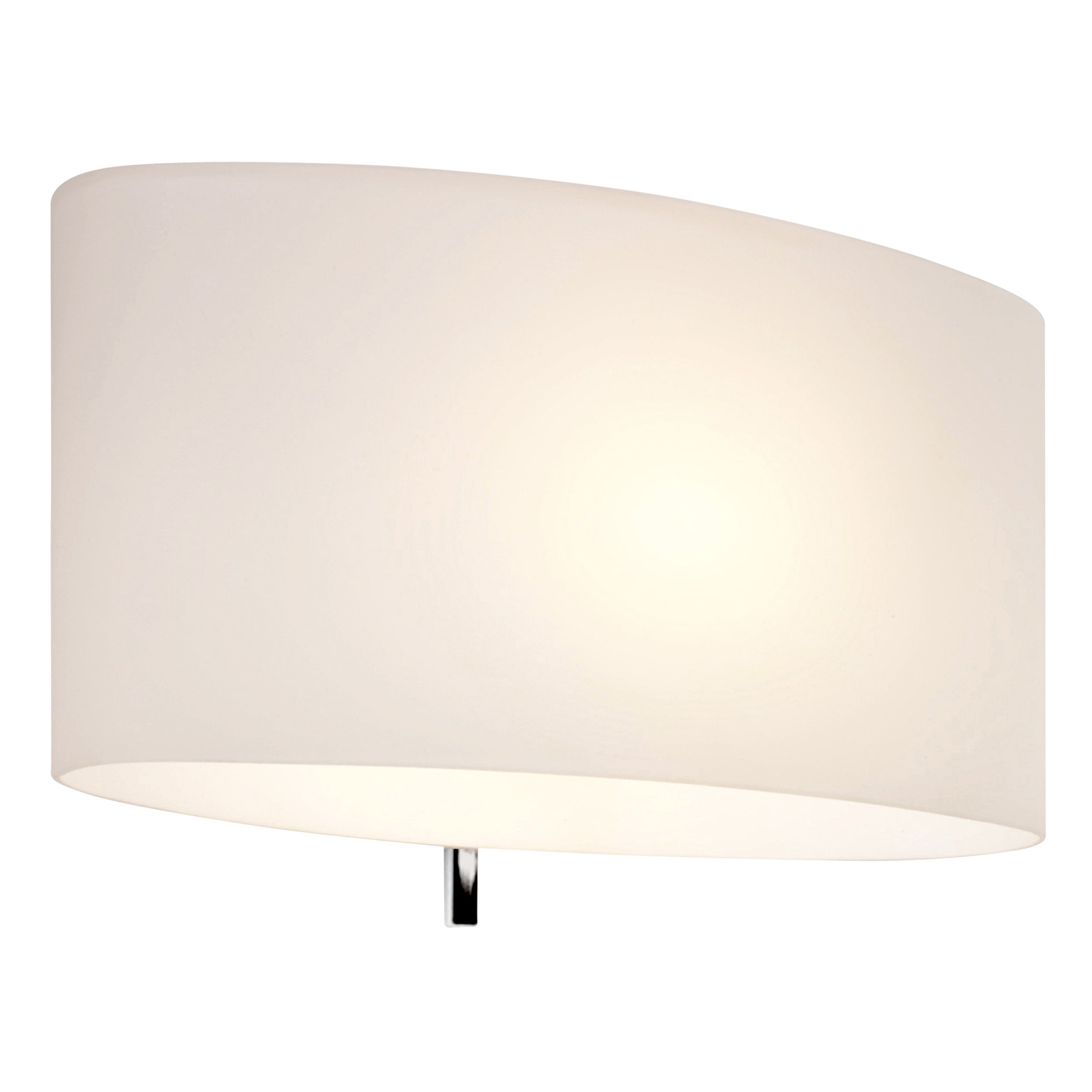 Astro Tokyo Switched Wall Light in White Glass