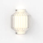 Astro Toro Wall Light in Clear Glass