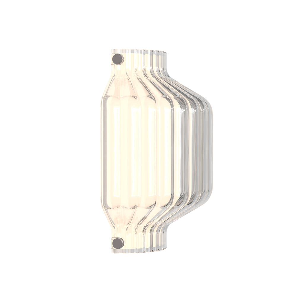 Astro Toro Wall Light in Clear Glass