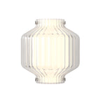 Astro Toro Wall Light in Clear Glass