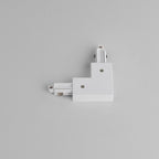 Astro Track 90° Corner Connector Right in Matt White