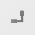 Astro Track Corner Support in Bright Zinc Plated