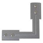 Astro Track Corner Support in Bright Zinc Plated