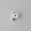 Astro Track End Cap in Matt White