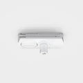 Astro Track Pendant Connector in White