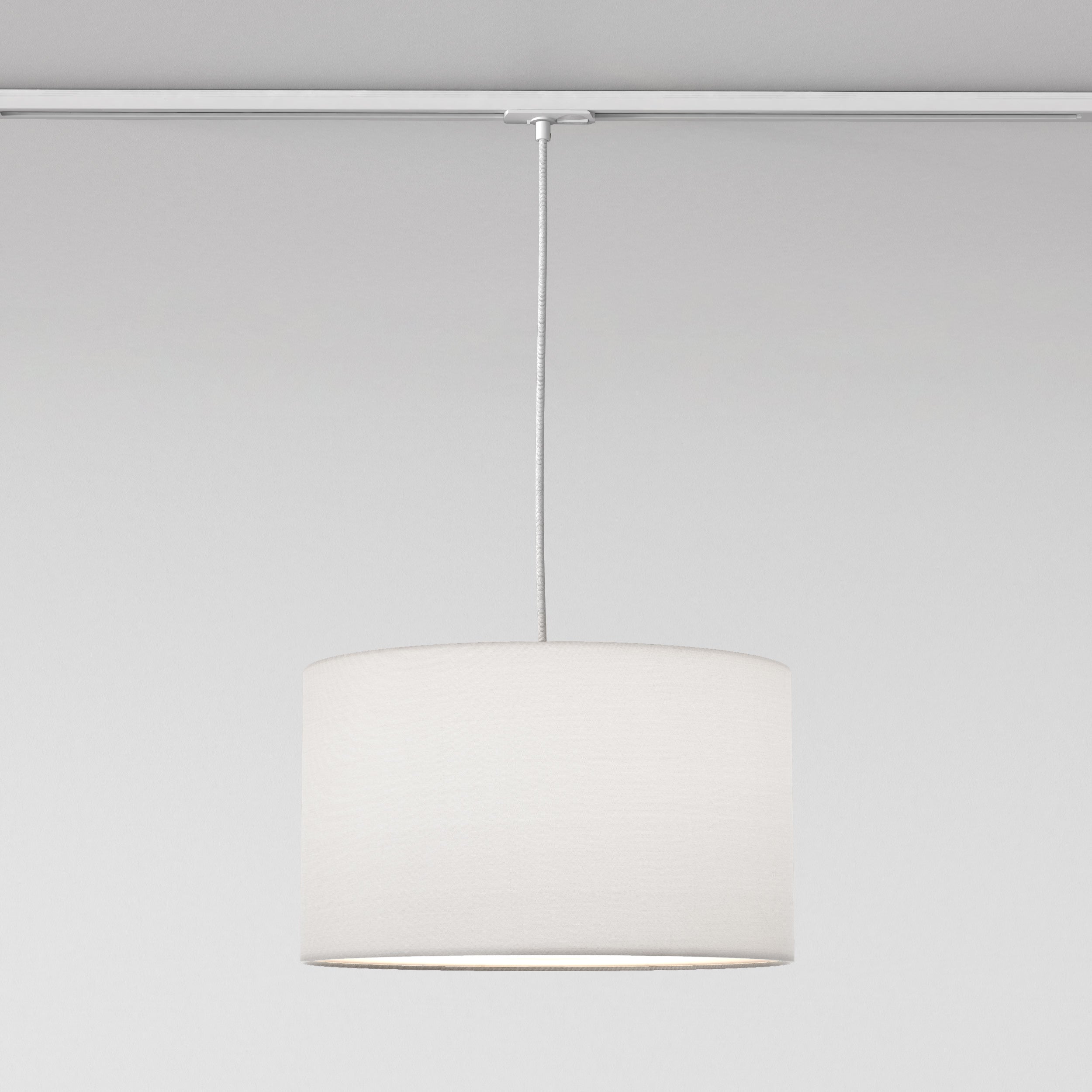 Astro Track Pendant Light Suspension Kit in Matt White